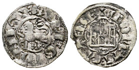 Kingdom of Castille and Leon. Alfonso X (1252-1284). Noven. Sevilla. (Bautista-400). Ve. 0,79 g. Con S bajo el castillo. XF. Est...40,00.