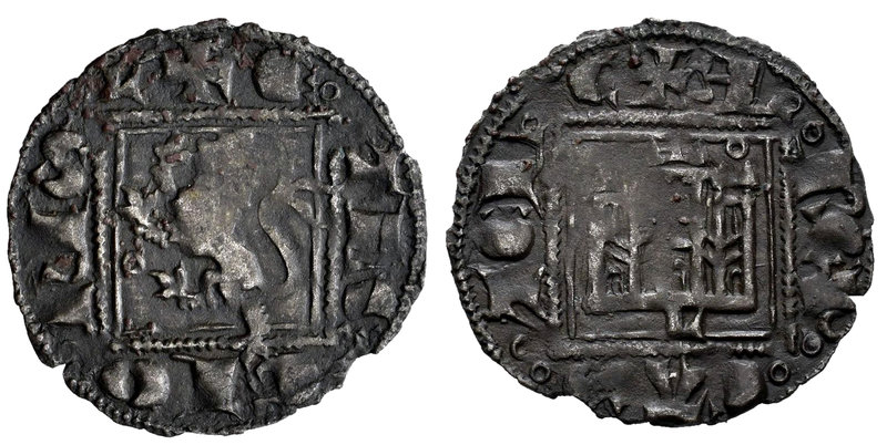 Kingdom of Castille and Leon. Alfonso XI (1312-1350). Novén. León. (Bautista-485...