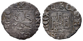 Kingdom of Castille and Leon. Enrique II (1368-1379). Novén. Zamora. (Bautista-676). Ve. 0,83 g. Con CA bajo el castillo y C delante del león. VF. Est...