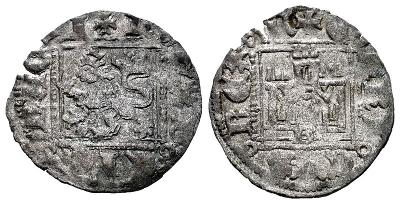 Kingdom of Castille and Leon. Enrique II (1368-1379). Novén. Burgos. (Bautista-6...