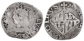 Charles I (1516-1556). 1 real. Mallorca. (Cal-41). Ag. 1,58 g. Very rare. F/Choice F. Est...90,00.