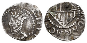 Philip IV (1621-1665). 1/2 real. Mallorca. (Cal-falta). Ag. 1,18 g. Rare. Almost VF. Est...100,00.