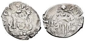 Philip IV (1621-1665). Dieciocheno. 1624. Valencia. (Cal-1099). Ag. 2,17 g. VF. Est...25,00.