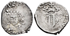 Philip IV (1621-1665). Dieciocheno. 1649. Valencia. (Cal-1115). Ag. 2,01 g. Almost VF. Est...30,00.