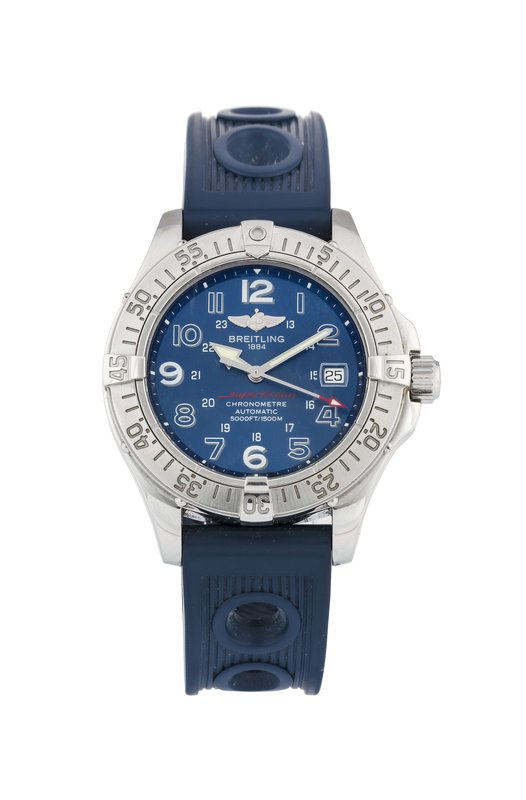 Breitling, “Super Ocean, Chronomètre, Automatic, 5000 ft./1500m.”, Ref.
A17360. ...