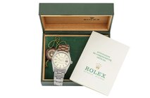Rolex, “Oyster Perpetual Date, Superlative Chronometer Officially Certified”, cassa No 7023433, Ref. 15010.
Orologio da polso, in acciaio, automatico,...