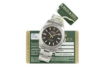 Rolex, “Oyster Perpetual Milgauss, Superlative Chronometer Officially Certified,” Ref. 116400, cassa No. M520996. Orologio da polso, in acciaio,
auto...
