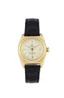 Rolex, “Oyster Perpetual, Officially Certified Chronometer”, Ref. 3131. Orologio da polso, automatico, impermeabile, in oro giallo 18K con fibbia orig...