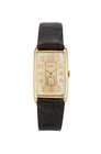 Ebel. Orologio da polso, di forma rettangolare, in oro
giallo 18K. Realizzato nel 1920 circa.
Ebel. Fine, 18K yellow gold rectangular wristwatch with
...