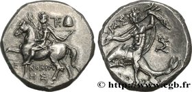 CALABRIA - TARAS
Type : Nomos, statère ou didrachme 
Date : c. 235 AC. 
Mint name / Town : Tarente 
Metal : silver 
Diameter : 19,5  mm
Orientation di...