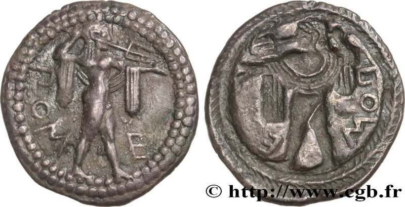 LUCANIA - POSEIDONIA
Type : Drachme 
Date : c. 530-500 AC. 
Mint name / Town : P...