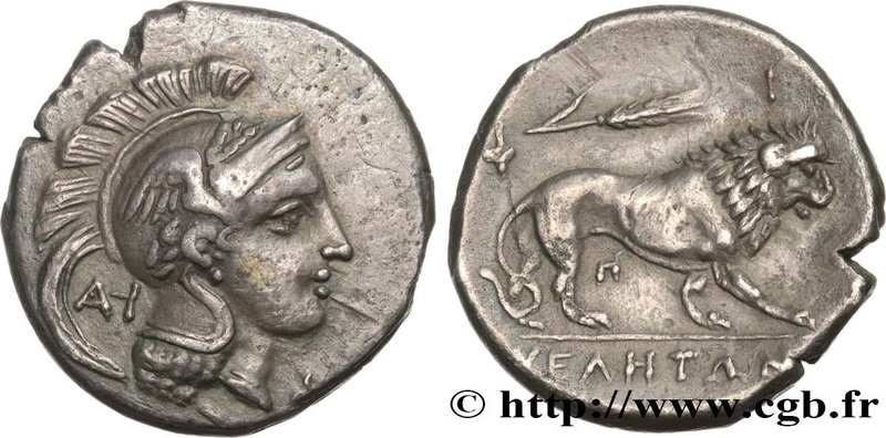 LUCANIA - VELIA
Type : Nomos, statère ou didrachme 
Date : c. 305/304-293/290 AC...