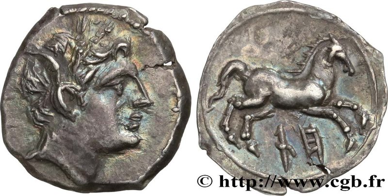 SICILY - AKRAGAS
Type : Quart de shekel 
Date : c. 213-210 AC. 
Mint name / Town...