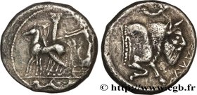 SICILY - GELA
Type : Tétradrachme 
Date : c. 465-450 AC 
Mint name / Town : Géla, Sicile 
Metal : silver 
Diameter : 27  mm
Orientation dies : 1  h.
W...