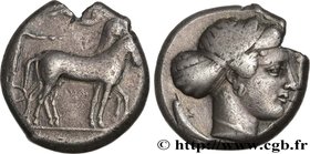 SICILY - SYRACUSE
Type : Tétradrachme 
Date : c. 425-420 AC. 
Mint name / Town : Syracuse 
Metal : silver 
Diameter : 23  mm
Orientation dies : 11  h....