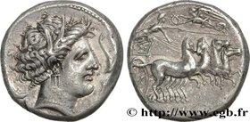 SICILY - SICULO-PUNIC - LILYBAION
Type : Tétradrachme 
Date : c. 330-305 AC. 
Mint name / Town : Céphaloédium, Sicile 
Metal : silver 
Diameter : 25,5...