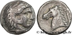 SICILY - SICULO-PUNIC - LILYBAION
Type : Tétradrachme 
Date : c. 325 AC. 
Mint name / Town : Machanat (Le Camp), Lilybée 
Metal : silver 
Diameter : 2...