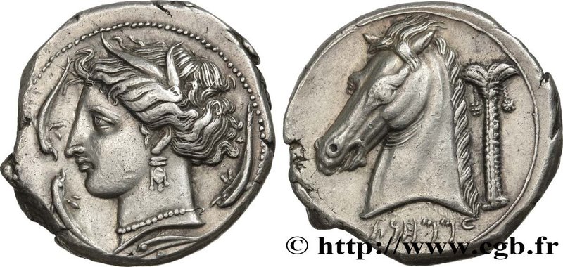 SICILY - ENTELLA
Type : Tétradrachme 
Date : c. 320/315 - 305/300 AC. 
Mint name...
