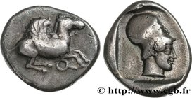 CORINTHIA - CORINTH
Type : Statère 
Date : c. 450-415 AC. 
Mint name / Town : Corinthe, Corinthie 
Metal : silver 
Diameter : 20  mm
Orientation dies ...