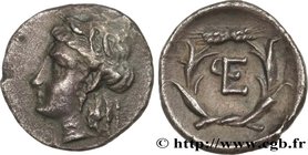 ARGOLIS - HERMIONE
Type : Hemidrachme 
Date : c. 360 -320/310 AC. 
Mint name / Town : Hermione, Argolide 
Metal : silver 
Diameter : 16,5  mm
Orientat...
