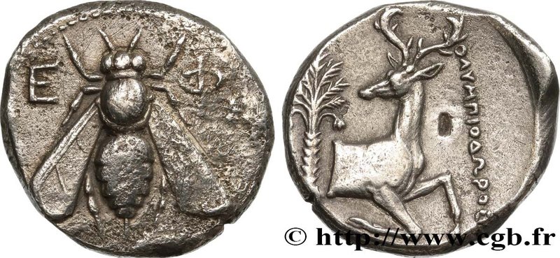 IONIA - EPHESUS
Type : Tétradrachme 
Date : c. 350-340 AC. 
Mint name / Town : É...