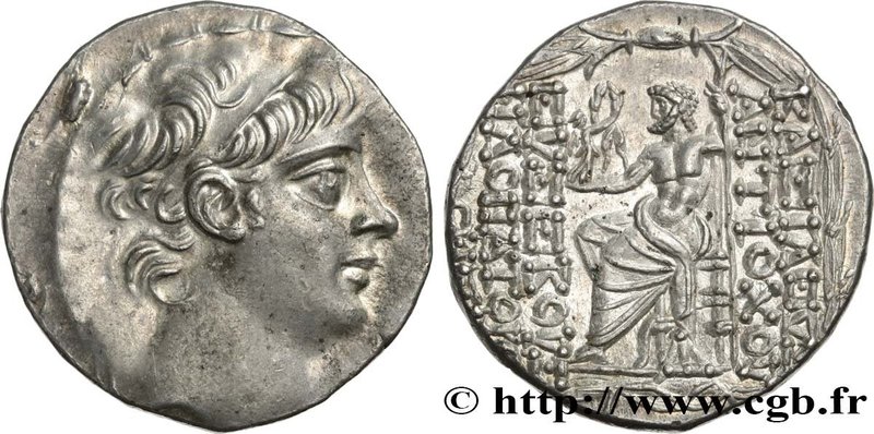 SYRIA - SELEUKID KINGDOM - ANTIOCHUS X EUSEBES
Type : Tétradrachme 
Date : c. 94...