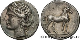 ZEUGITANA - CARTHAGE
Type : Quart de shekel 
Date : c. 220-210 AC. 
Mint name / Town : Carthage, Zeugitane 
Metal : silver 
Diameter : 15  mm
Orientat...