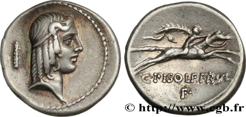 CALPURNIA
Type : Denier 
Date : 67 AC. 
Mint name / Town : Rome 
Metal : silver ...