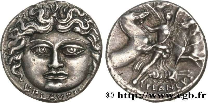 PLAUTIA
Type : Denier 
Date : 47 AC. 
Mint name / Town : Rome 
Metal : silver 
M...