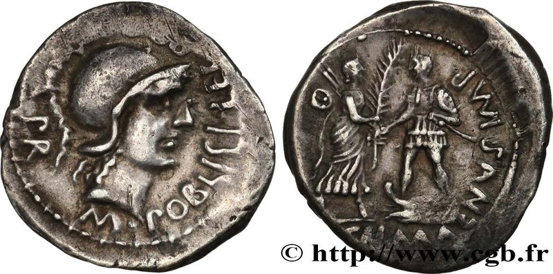 POMPEY THE YOUNGER
Type : Denier 
Date : c. 46-45 AC. 
Mint name / Town : Cordou...