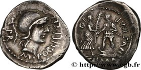 POMPEY THE YOUNGER
Type : Denier 
Date : c. 46-45 AC. 
Mint name / Town : Cordoue 
Metal : silver 
Millesimal fineness : 950  ‰
Diameter : 20  mm
Orie...