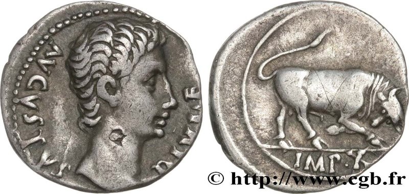 AUGUSTUS
Type : Denier 
Date : 15 AC. 
Mint name / Town : Lyon 
Metal : silver 
...