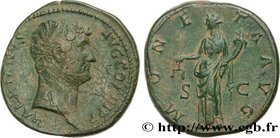HADRIAN
Type : Sesterce 
Date : 137 
Mint name / Town : Rome 
Metal : copper 
Diameter : 31,5  mm
Orientation dies : 6  h.
Weight : 27,52  g.
Officine...