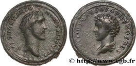 ANTONINUS PIUS and MARCUS AURELIUS CAESAR
Type : Médaillon contorniate 
Date : mars - juillet 
Date : 139 
Mint name / Town : Rome 
Metal : copper 
Di...