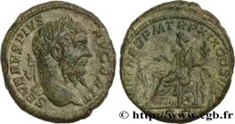 SEPTIMIUS SEVERUS
Type : As 
Date : 211 
Mint name / Town : Rome 
Metal : copper 
Diameter : 26,5  mm
Orientation dies : 6  h.
Weight : 12,62  g.
Rari...