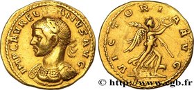 AURELIAN
Type : Aureus 
Date : Printemps - été 273 
Mint name / Town : Tripolis 
Metal : gold 
Millesimal fineness : 50  ‰
Diameter : 20  mm
Orientati...