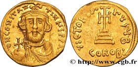 CONSTANS II
Type : Solidus 
Date : 650-651 
Mint name / Town : Constantinople 
Metal : gold 
Millesimal fineness : 1000  ‰
Diameter : 19,5  mm
Orienta...