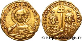 BASIL II and CONSTANTINE VIII
Type : Tetarteron 
Date : 977-989 
Mint name / Town : Constantinople 
Metal : gold 
Millesimal fineness : 1.000  ‰
Diame...