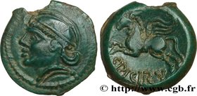 GALLIA BELGICA - SUESSIONES (Area of Soissons)
Type : Bronze CRICIRV 
Date : c. 50-40 AC. 
Mint name / Town : Soissons (02) 
Metal : bronze 
Diameter ...