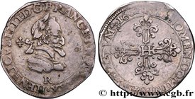 HENRY IV
Type : Demi-franc, type de Villeneuve au lis 
Date : 1602 
Mint name / Town : Saint-André de Villeneuve-lès-Avignon 
Quantity minted : 79324 ...