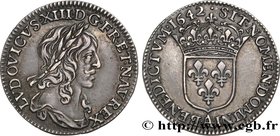 LOUIS XIII
Type : Douzième d'écu, 2e type, 1er poinçon de Warin 
Date : 1642 
Mint name / Town : Paris, Monnaie de Matignon 
Quantity minted : 107069 ...