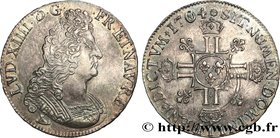 LOUIS XIV "THE SUN KING"
Type : Écu aux huit L, 2e type 
Date : 1704 
Mint name / Town : Limoges 
Metal : silver 
Millesimal fineness : 917  ‰
Diamete...