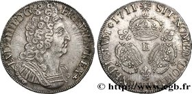 LOUIS XIV "THE SUN KING"
Type : Écu aux trois couronnes 
Date : 1711 
Mint name / Town : Tours 
Quantity minted : 445690 
Metal : silver 
Millesimal f...