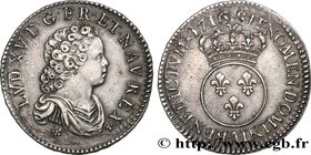 LOUIS XV THE BELOVED
Type : Demi-écu dit "vertugadin" 
Date : 1716 
Mint name / Town : Paris 
Metal : silver 
Millesimal fineness : 917  ‰
Diameter : ...