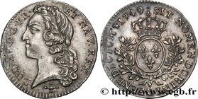 LOUIS XV THE BELOVED
Type : Cinquième d'écu dit "au bandeau" 
Date : 1749 
Mint name / Town : Lyon 
Metal : silver 
Millesimal fineness : 917  ‰
Diame...