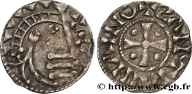 BERRY - LORDSHIP OF SAINT-AIGNAN
Type : Obole anonyme, type bléso-chartain 
Date : c. 1030 
Mint name / Town : Saint-Aignan 
Metal : silver 
Diameter ...