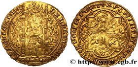 PROVENCE - COUNTY OF PROVENCE - LOUIS I OF ANJOU
Type : Franc à pied, 1er type 
Date : (1382-1384) 
Date : n.d. 
Mint name / Town : Avignon 
Metal : g...