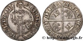 DUCHY OF LORRAINE - CHARLES II
Type : Gros 
Date : c. 1400-1430 
Date : n.d. 
Mint name / Town : Nancy 
Metal : silver 
Diameter : 25  mm
Orientation ...