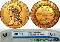 NAPOLEONIC COINS
Type : 20 francs Marengo 
Date : An 9 (1800-1801) 
Mint name / Town : Turin 
Quantity minted : 15831 
Metal : gold 
Millesimal finene...