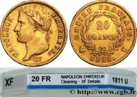 PREMIER EMPIRE / FIRST FRENCH EMPIRE
Type : 20 francs or Napoléon tête laurée, Empire français 
Date : 1811 
Mint name / Town : Turin 
Quantity minted...